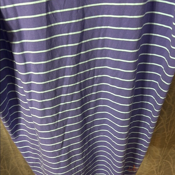 B Draddy The Players Men's Purple Striped Polo Shirt Size Large - Picture 10 of 10